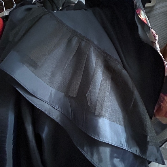 Dress Barn Dress Fancy Party Cocktail Organza Special Occasion w/ Crinoline - Picture 7 of 12